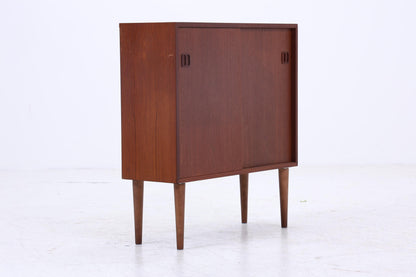 Wundervolle Teak Mid Century Kommode von Poul Cadovius | Vintage Schiebetüren Schrank Holz Aufbewahrung 60er Jahre