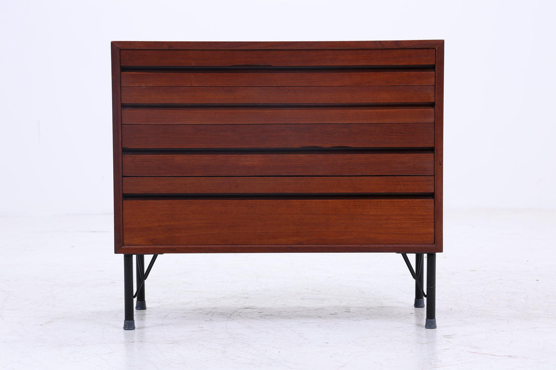 Vintage Teak Kommode  von Poul Cadovius | Mid Century Schubladen Schrank Holz Aufbewahrung 60er Jahre