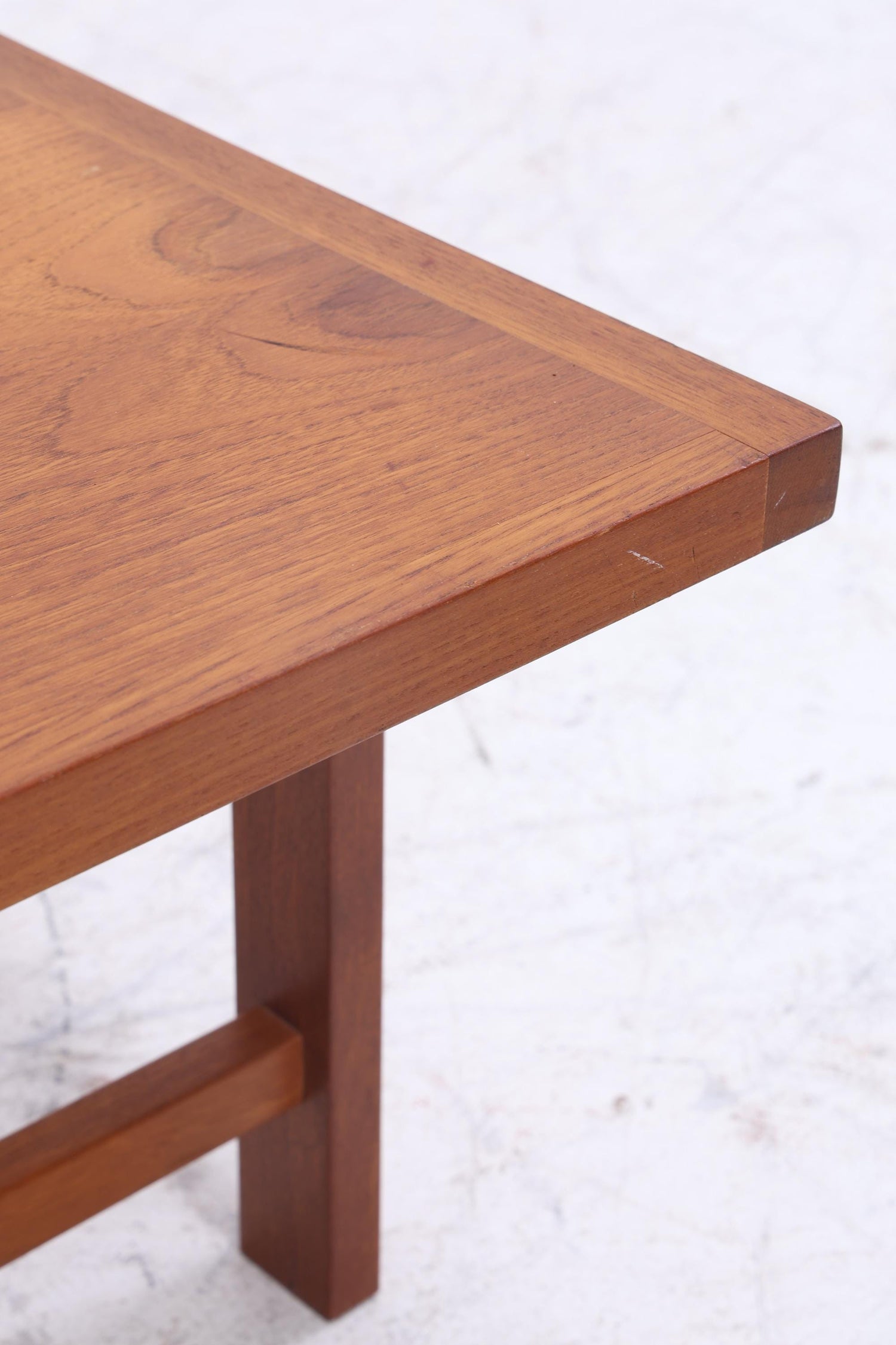 Wunderschöner Vintage Teak Couchtisch | Mid Century Beistelltisch Tisch Telefontisch 60er Jahre Retro Wohnzimmer