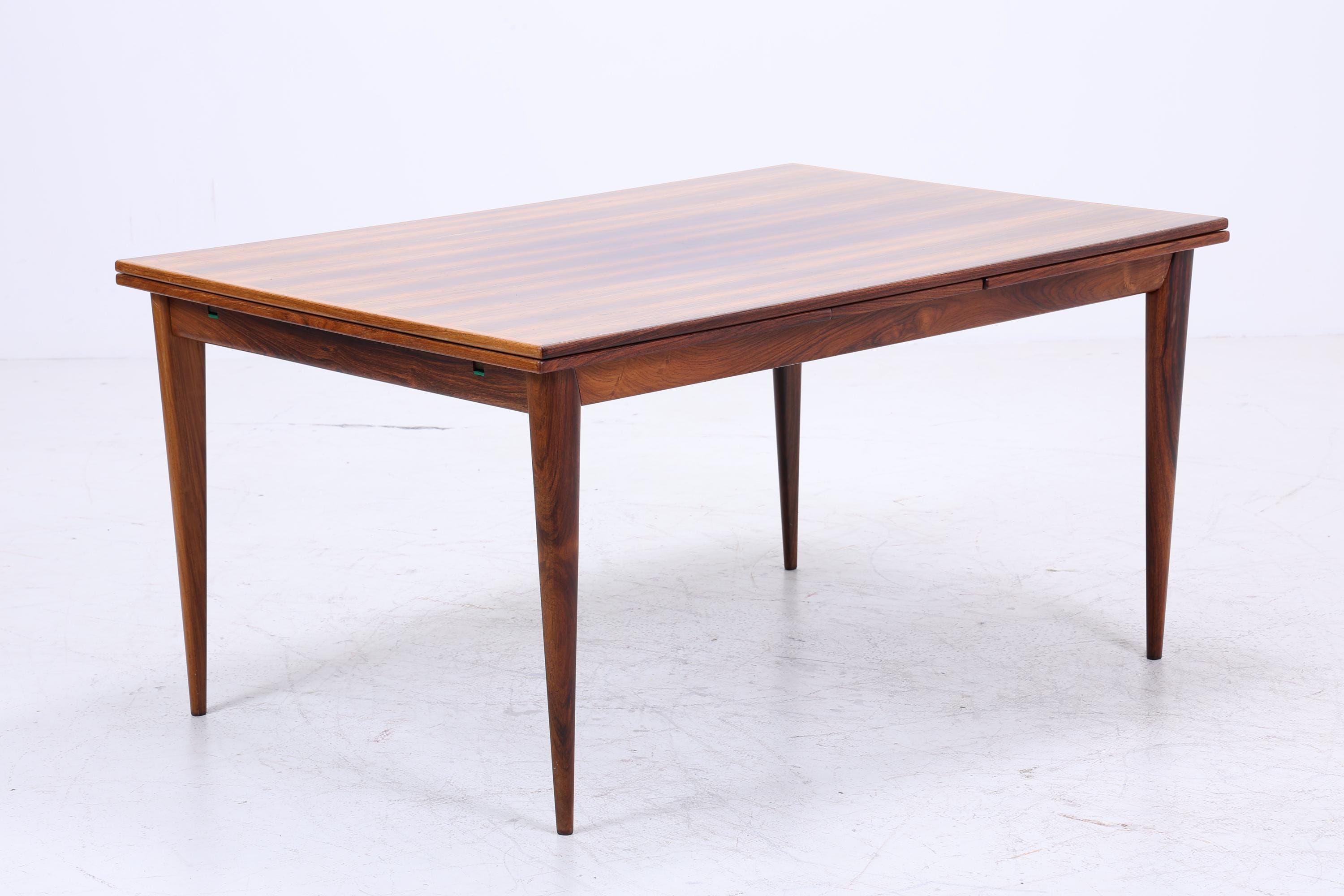 Wunderschöner Vintage Küchentisch von Niels O. Møller | Mid Century Esstisch Tisch Retro 70er Holz Ausziehbar