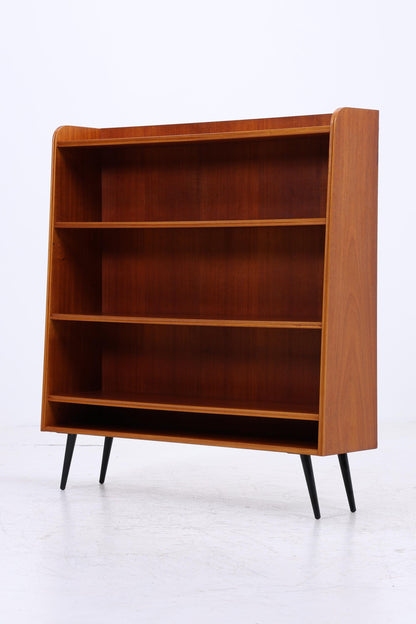 Vintage Regal 60er Jahre | Mid Century kleines Bücherregal Retro Holz Aufbewahrung
