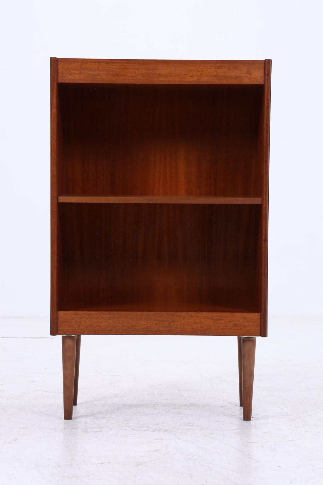 Vintage Teak Regal 60er Jahre | Mid Century kleines Bücherregal Retro Holz Aufbewahrung