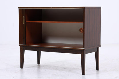 Vintage Kommode mit einer Lamellentür aus den 60er Jahren | Mid Century Schrank 60er Jahre Aufbewahrung Retro 70er Holz