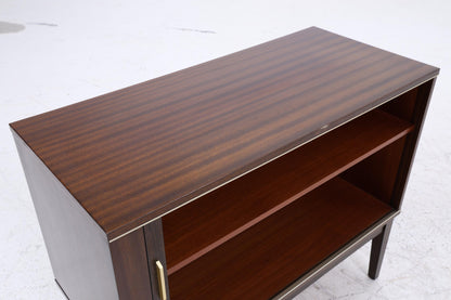 Vintage Kommode mit einer Lamellentür aus den 60er Jahren | Mid Century Schrank 60er Jahre Aufbewahrung Retro 70er Holz