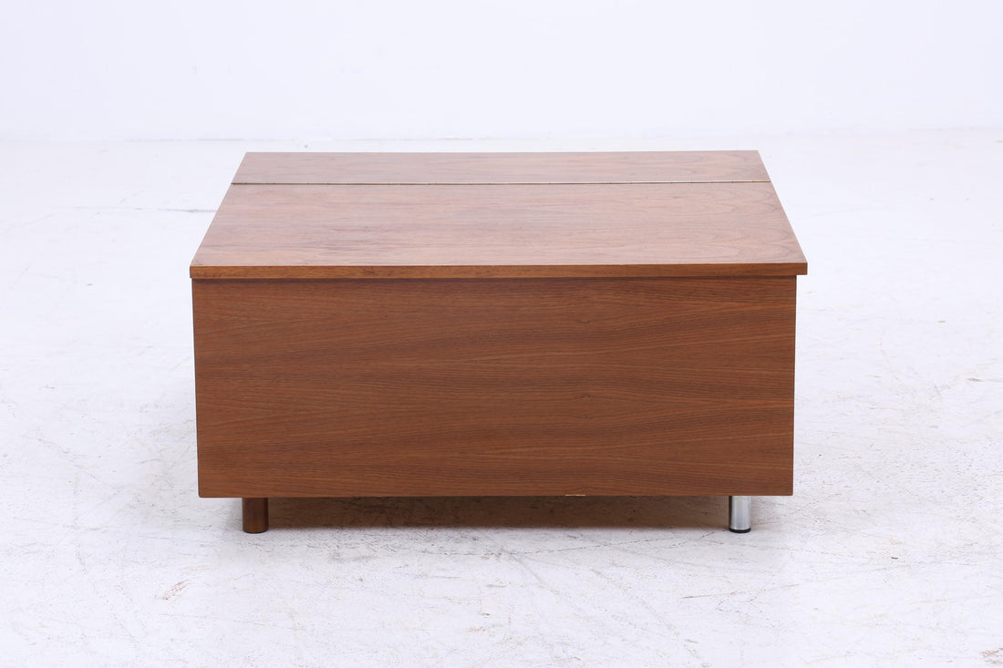 Wunderschöner Vintage Couchtisch | Mid Century Tisch mit Klappe  60er Jahre Retro Wohnzimmer