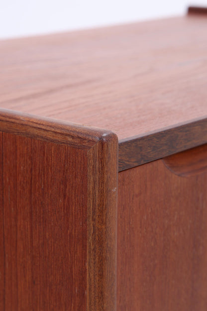 Vintage Teak Schubladen Kommode | Danish Design Mid Century Schrank Holz Aufbewahrung 60er Jahre