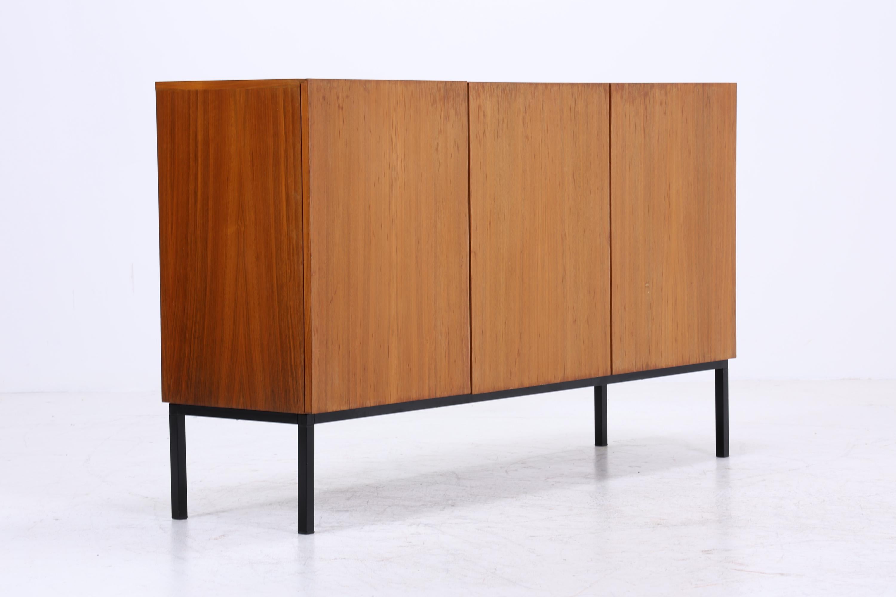 Vintage Highboard 60er Jahre | Mid Century Sideboard Schubladen Schrank Holz Aufbewahrung