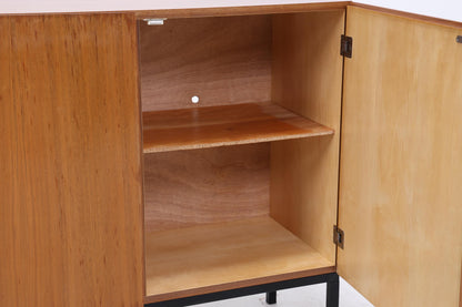 Vintage Highboard 60er Jahre | Mid Century Sideboard Schubladen Schrank Holz Aufbewahrung