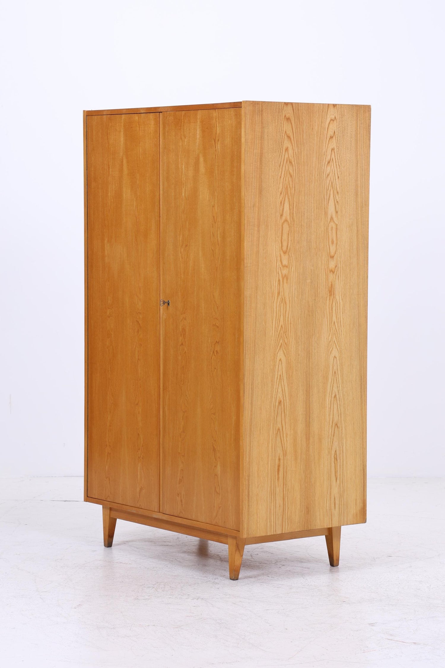 Hellerau Kleiderschrank 60er Jahre | Mid Century Wäscheschrank  Serie 602 Vintage Fächerschrank Franz Ehrlich Retro 70er