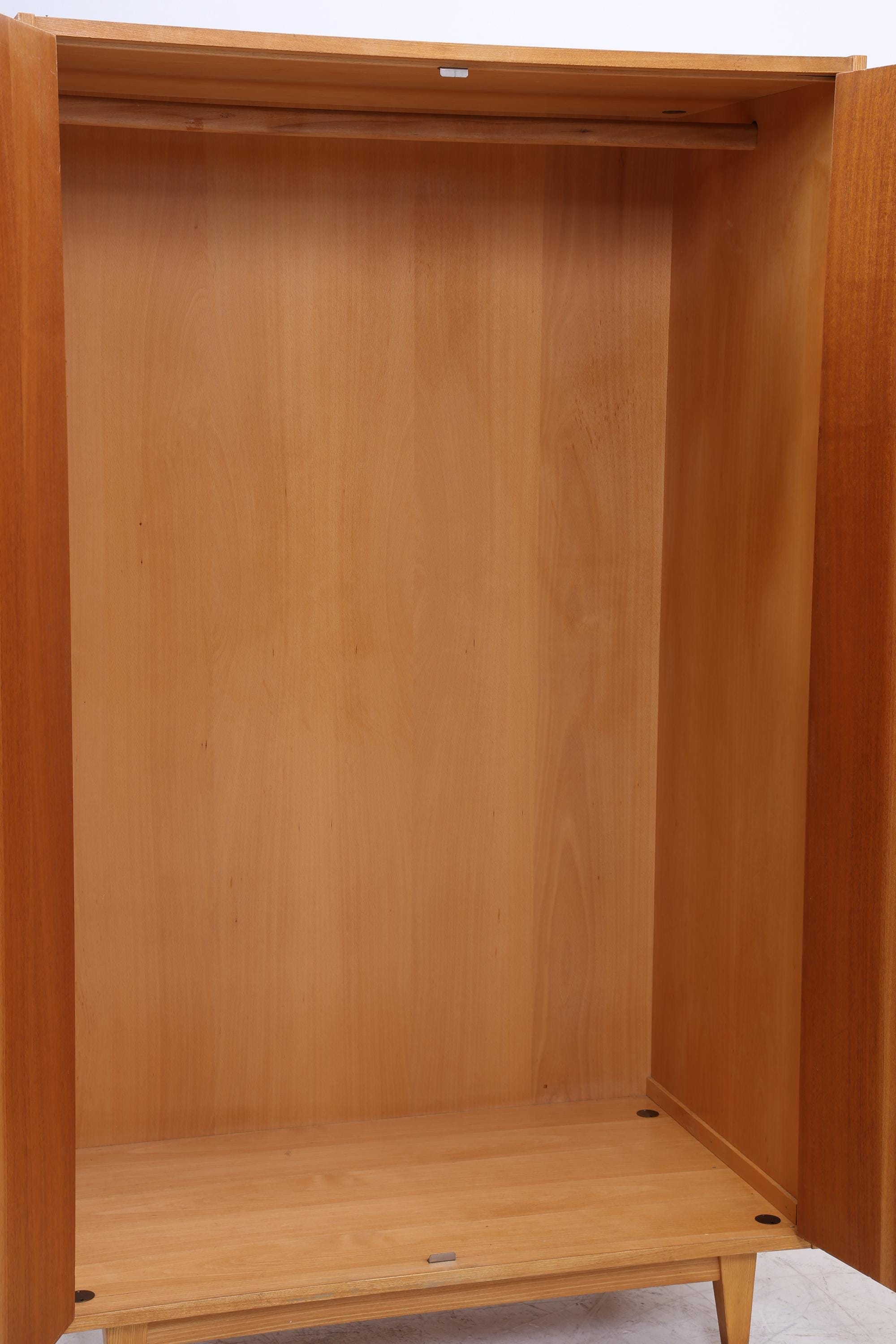Hellerau Kleiderschrank 60er Jahre | Mid Century Wäscheschrank  Serie 602 Vintage Fächerschrank Franz Ehrlich Retro 70er
