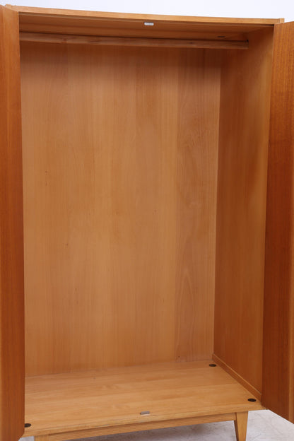 Hellerau Kleiderschrank 60er Jahre | Mid Century Wäscheschrank  Serie 602 Vintage Fächerschrank Franz Ehrlich Retro 70er