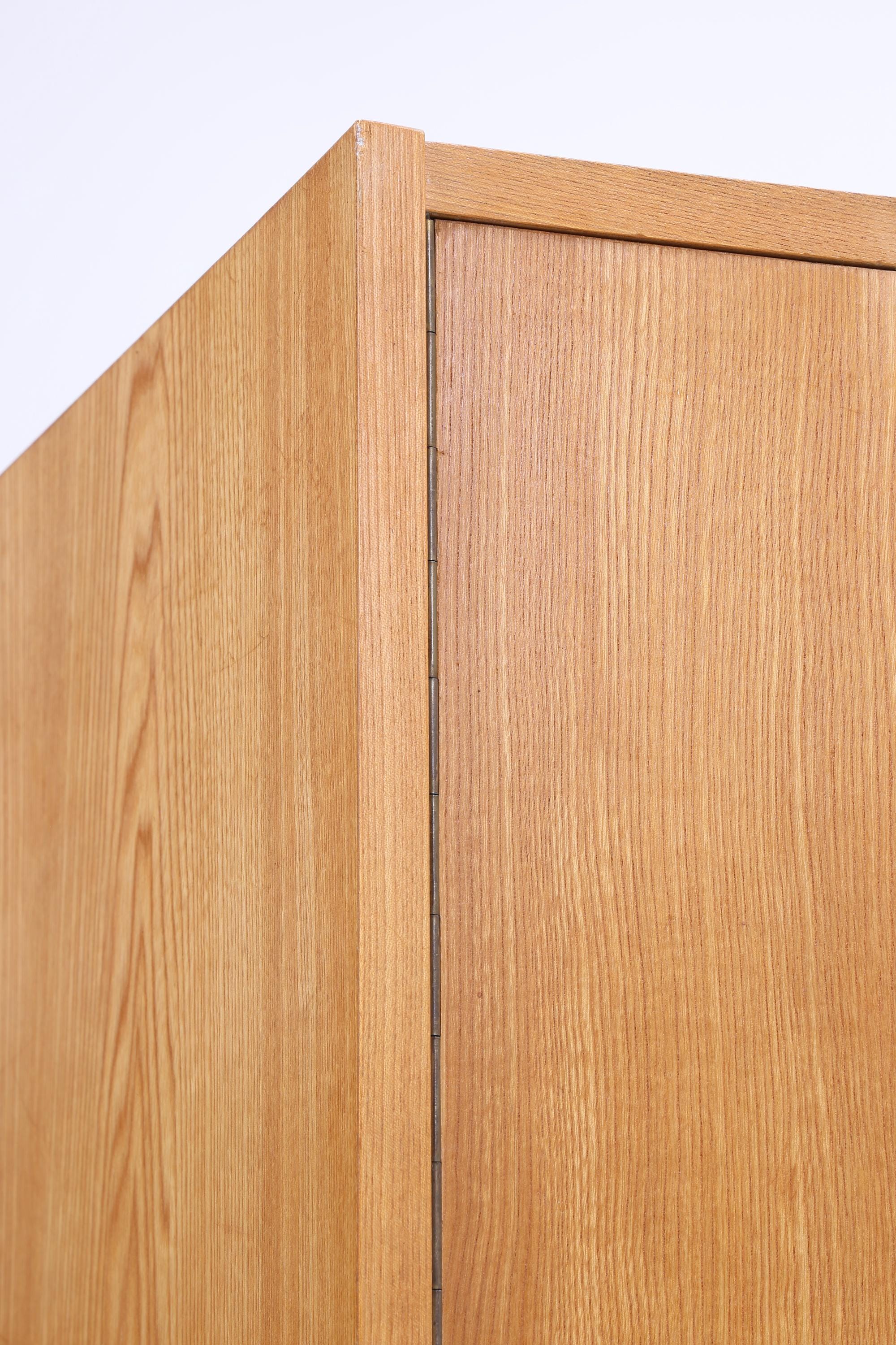 Hellerau Kleiderschrank 60er Jahre | Mid Century Wäscheschrank  Serie 602 Vintage Fächerschrank Franz Ehrlich Retro 70er