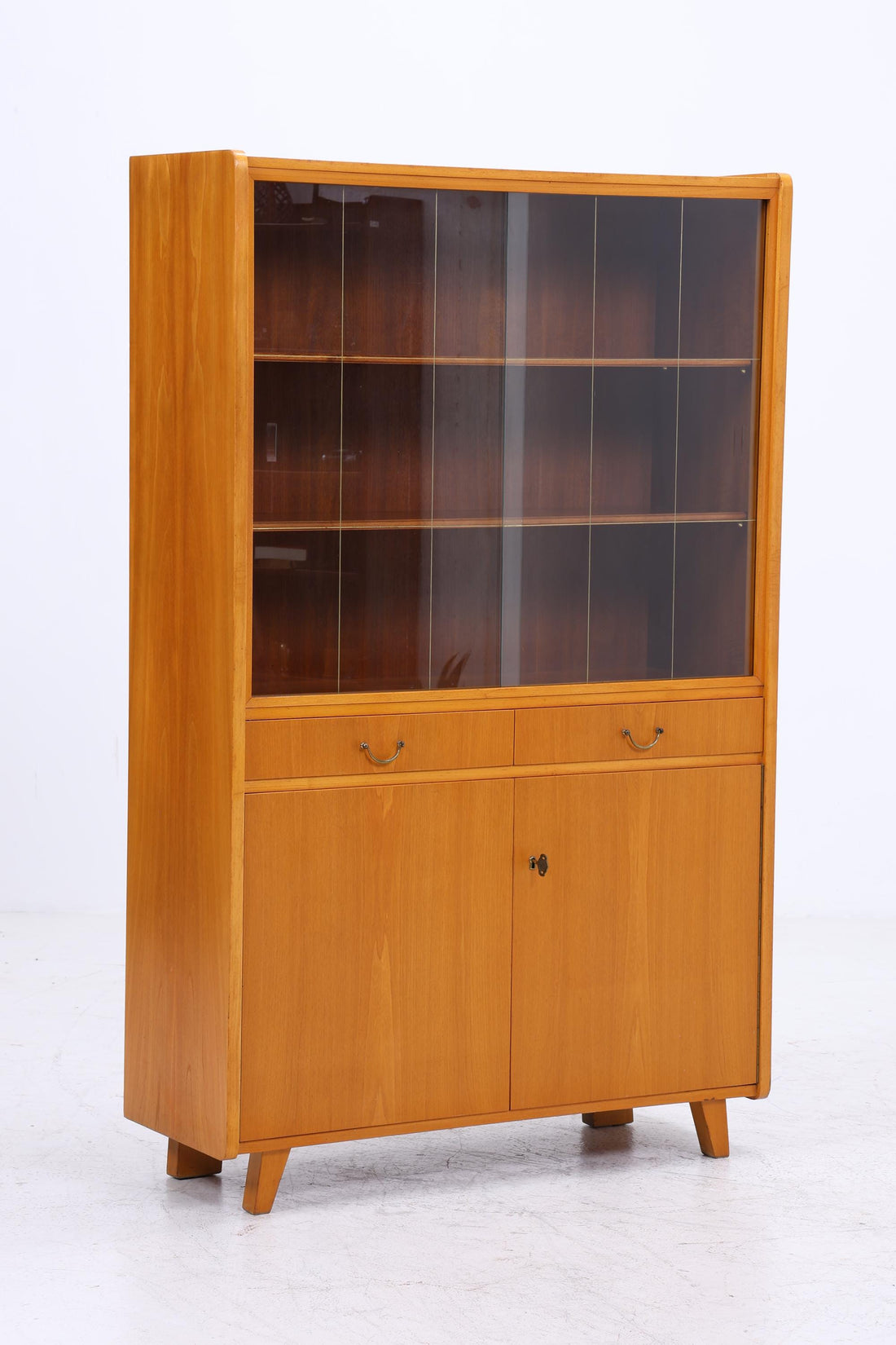 Vintage Vitrine von Tepe  aus den 60ern | Mid Century Schrank Retro Holz Aufbewahrung