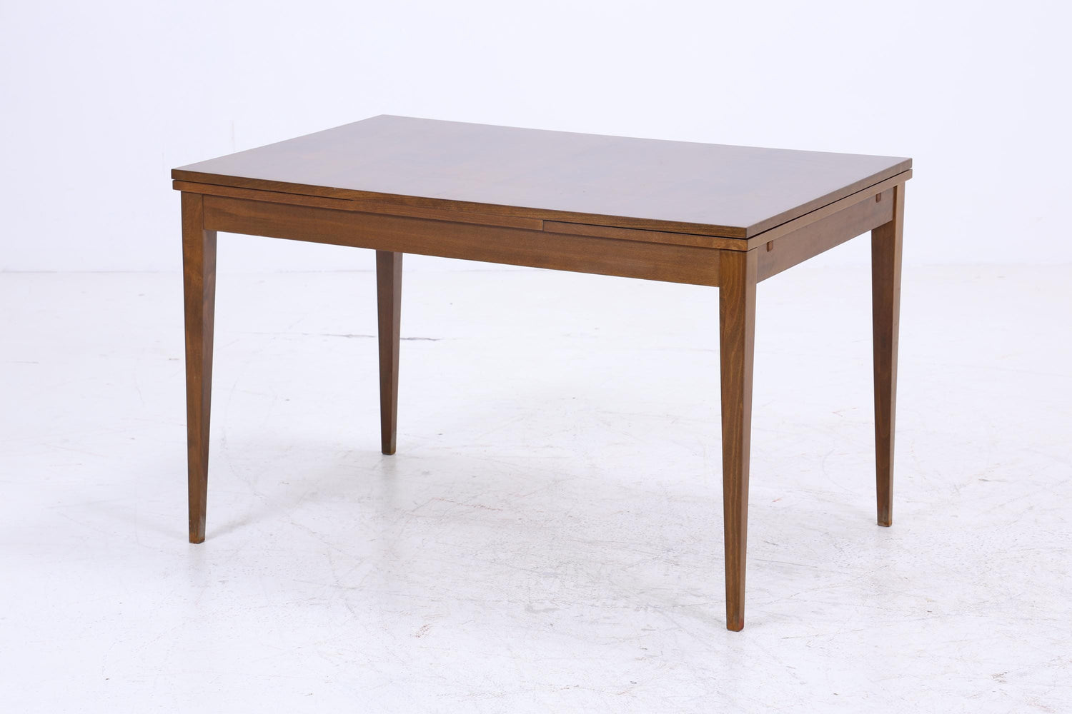 Wunderschöner Nussbaum Mid-Century Esstisch | Vintage Ausziehbarer Küchentisch 1960er Holz