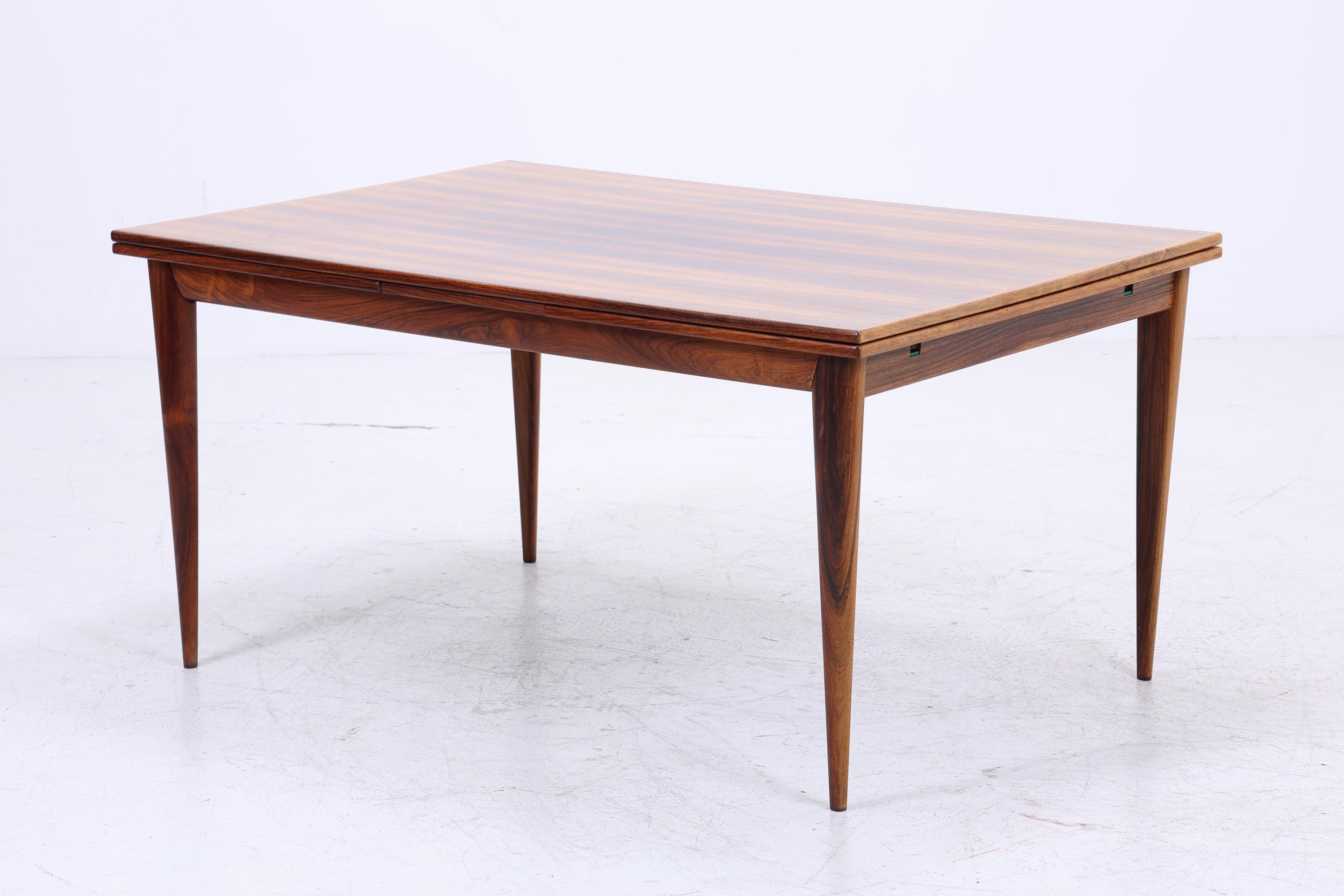 Wunderschöner Vintage Küchentisch von Niels O. Møller | Mid Century Esstisch Tisch Retro 70er Holz Ausziehbar