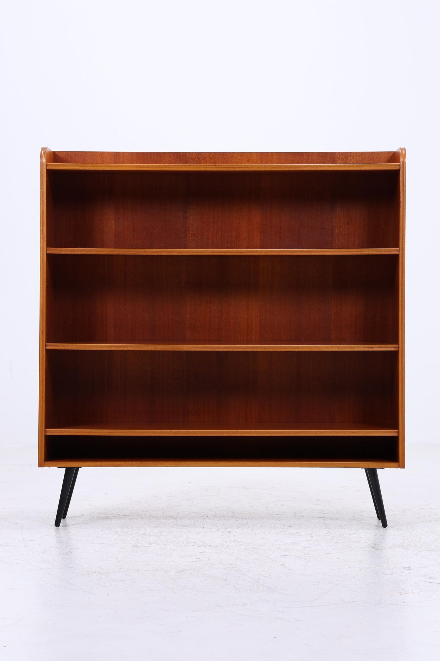 Vintage Regal 60er Jahre | Mid Century kleines Bücherregal Retro Holz Aufbewahrung