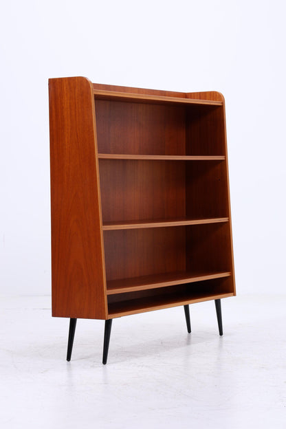 Vintage Regal 60er Jahre | Mid Century kleines Bücherregal Retro Holz Aufbewahrung