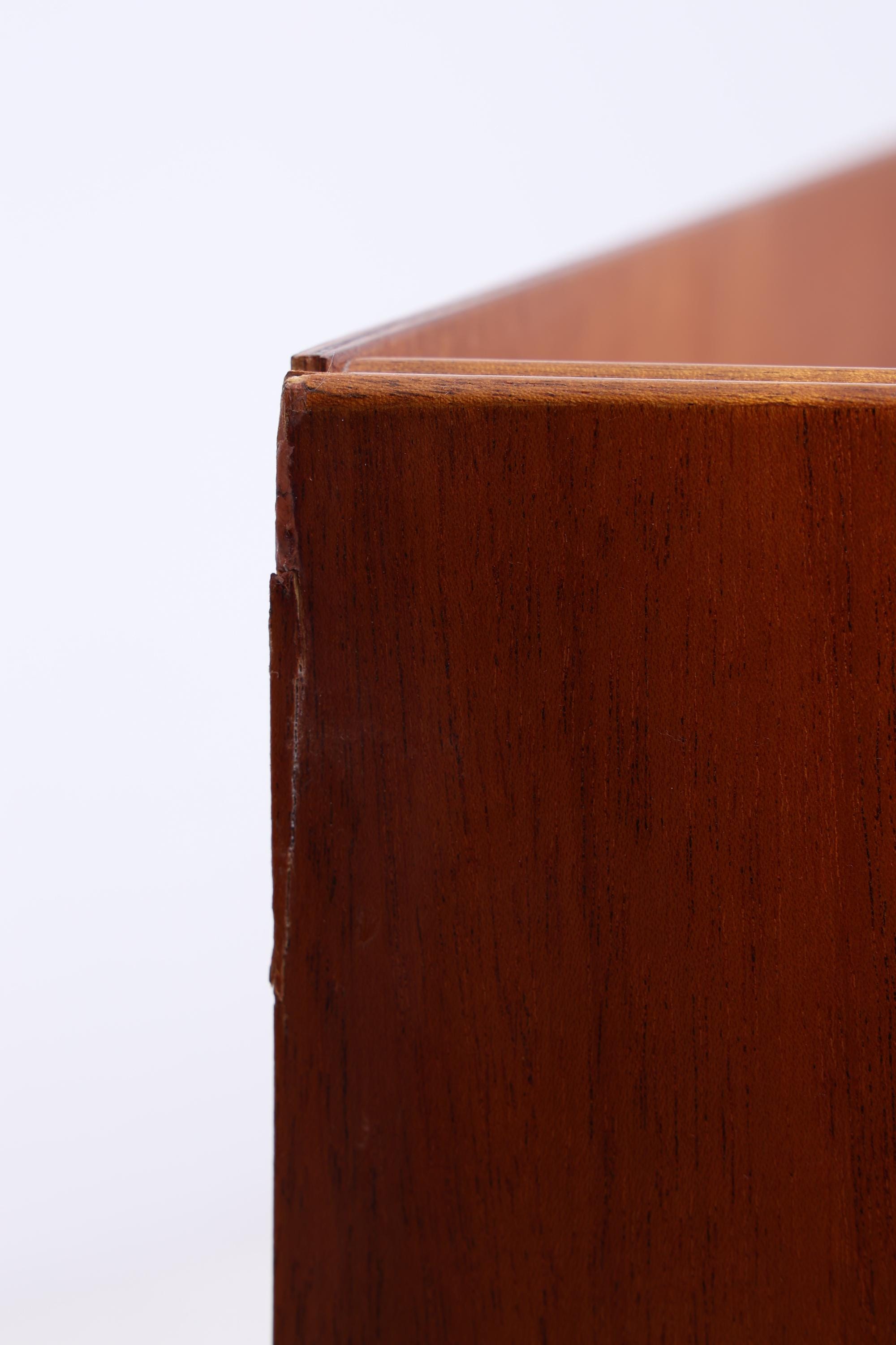 Vintage Regal 60er Jahre | Mid Century kleines Bücherregal Retro Holz Aufbewahrung
