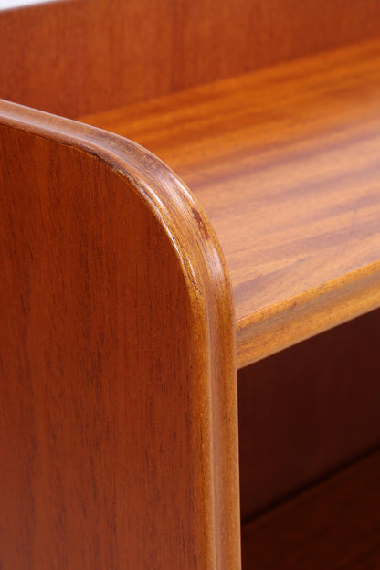 Vintage Regal 60er Jahre | Mid Century kleines Bücherregal Retro Holz Aufbewahrung