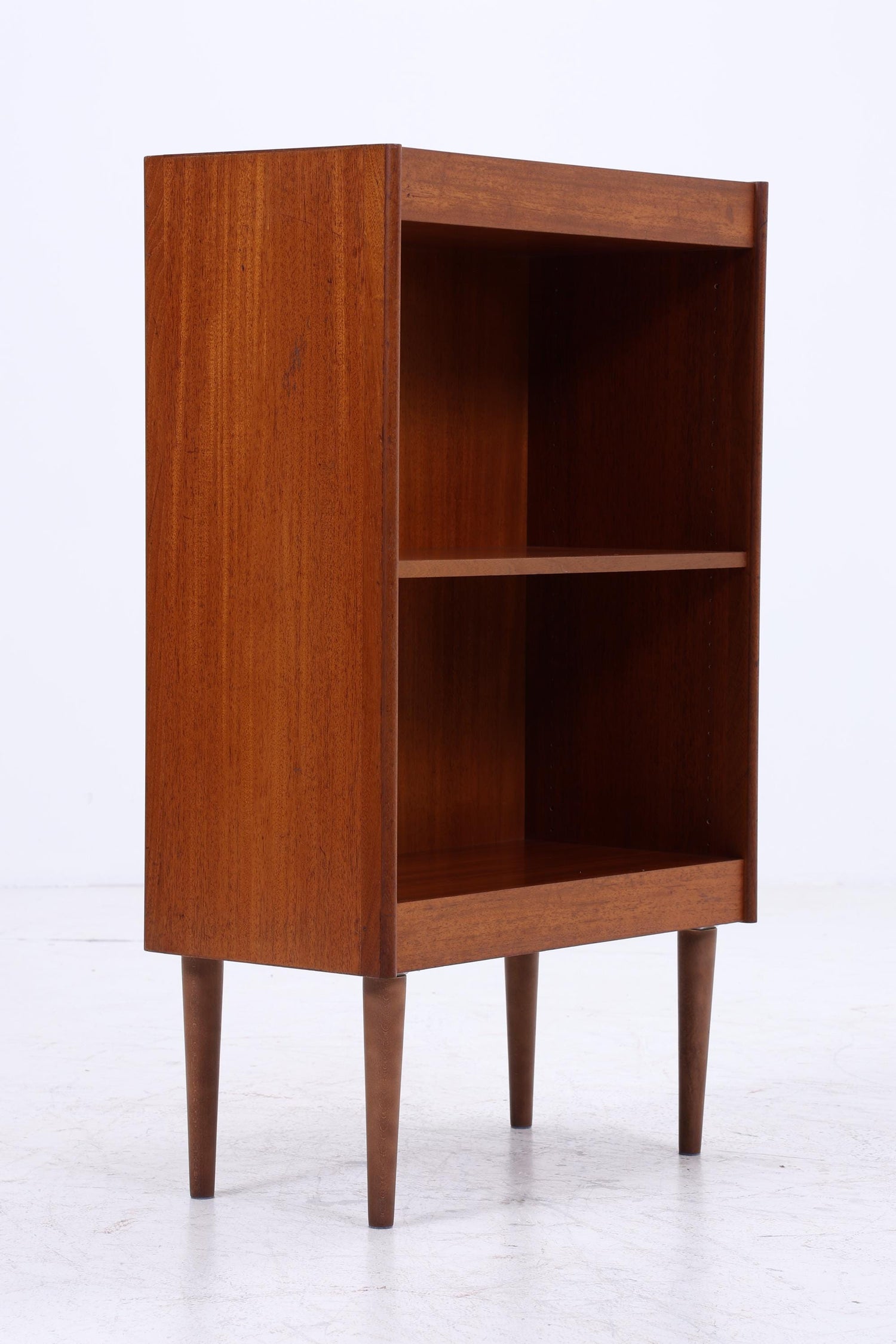 Vintage Teak Regal 60er Jahre | Mid Century kleines Bücherregal Retro Holz Aufbewahrung