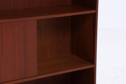 Vintage Teak Regal 60er Jahre | Mid Century Bücherregal Retro Schrank Holz Aufbewahrung