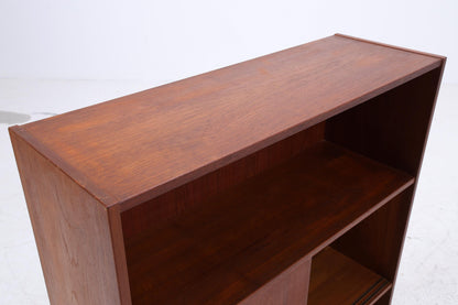 Vintage Teak Regal 60er Jahre | Mid Century Bücherregal Retro Schrank Holz Aufbewahrung