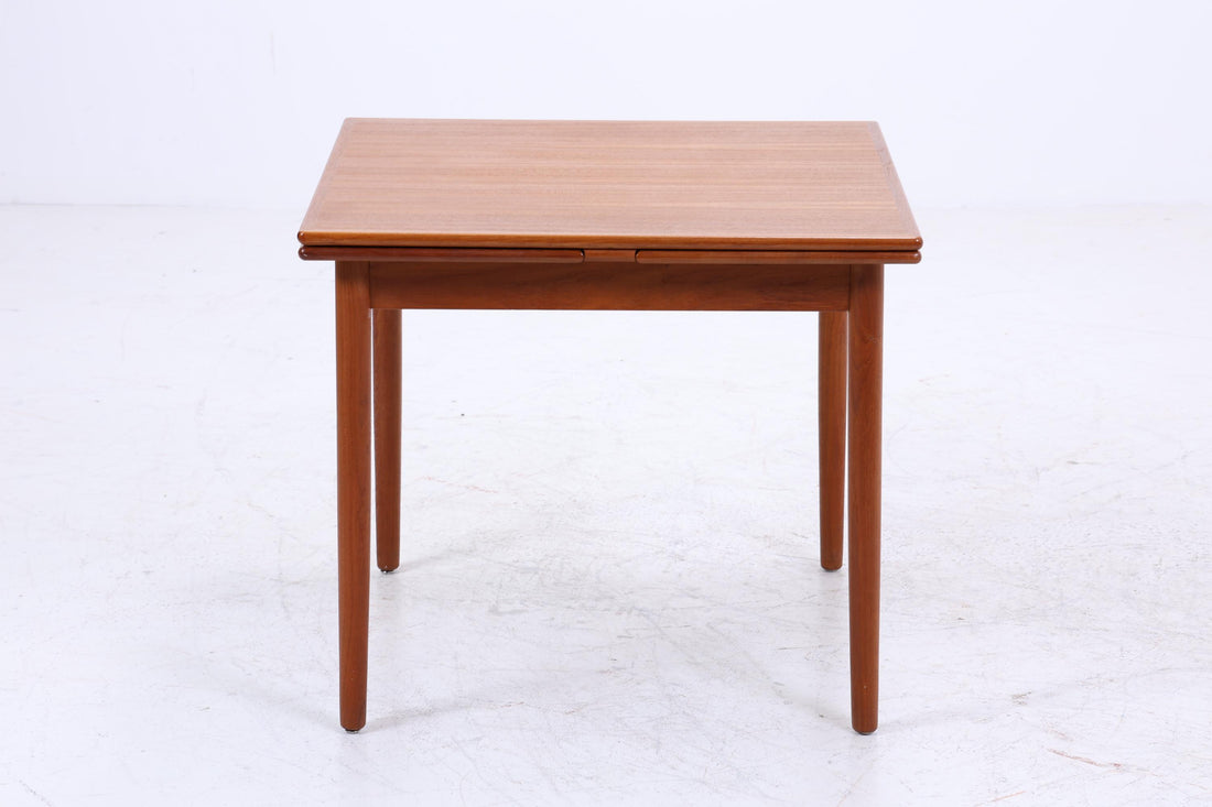 Vintage Teak Esstischvon AM Ansager Mobler | Danish Design Mid-Century Ausziehbarer Küchentisch 1960er Holz
