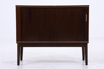 Vintage Kommode mit einer Lamellentür aus den 60er Jahren | Mid Century Schrank 60er Jahre Aufbewahrung Retro 70er Holz