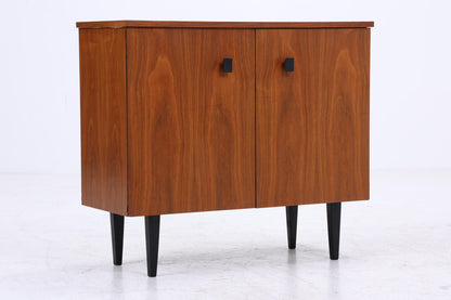 Vintage Schuhkommode 60er Jahre | Mid Century Kommode Schrank 60er Jahre Aufbewahrung Retro 70er Holz