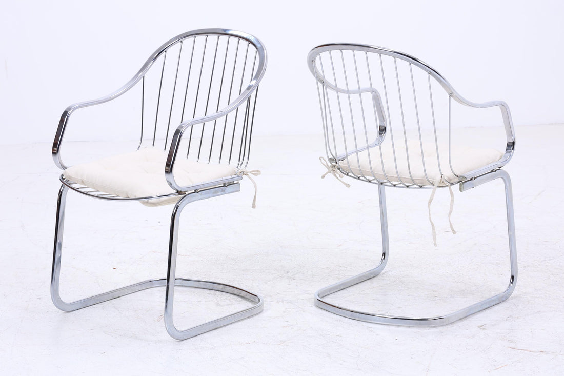 2er Set Stühle von GASTONE RINALDI  | Mid Century Designklassiker | Vintage Stuhl | Retro Stuhl