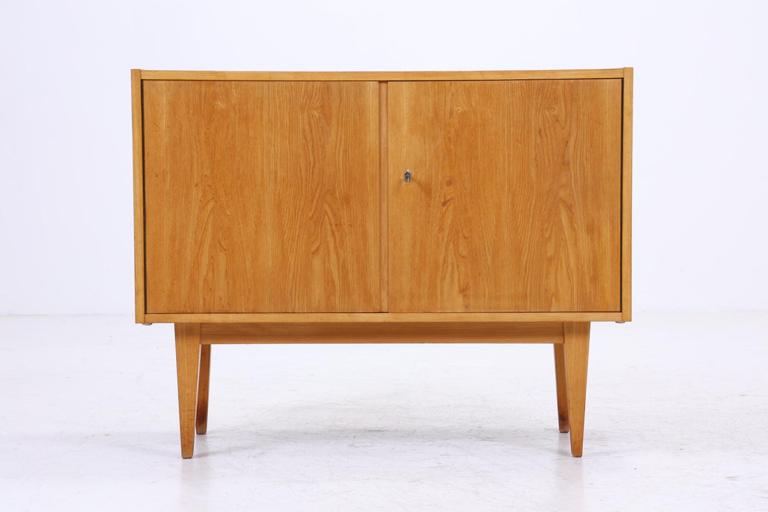 Vintage Hellerau Kommode der Serie 602 | Mid Century Franz Ehrlich Esche Schrank | Holz Aufbewahrung