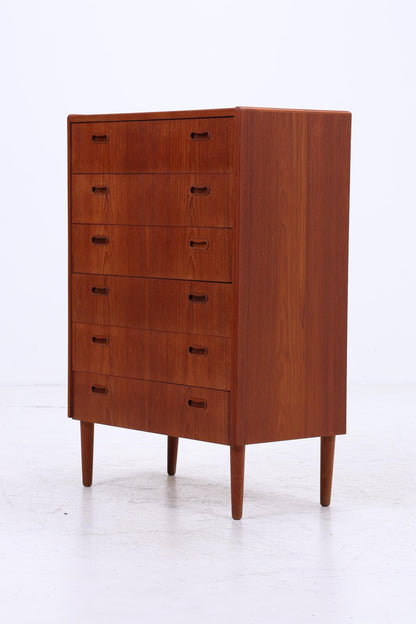 Wundervolle Vintage Teak Schubladen Kommode | Danish Design Mid Century Schrank Holz Aufbewahrung 60er Jahre