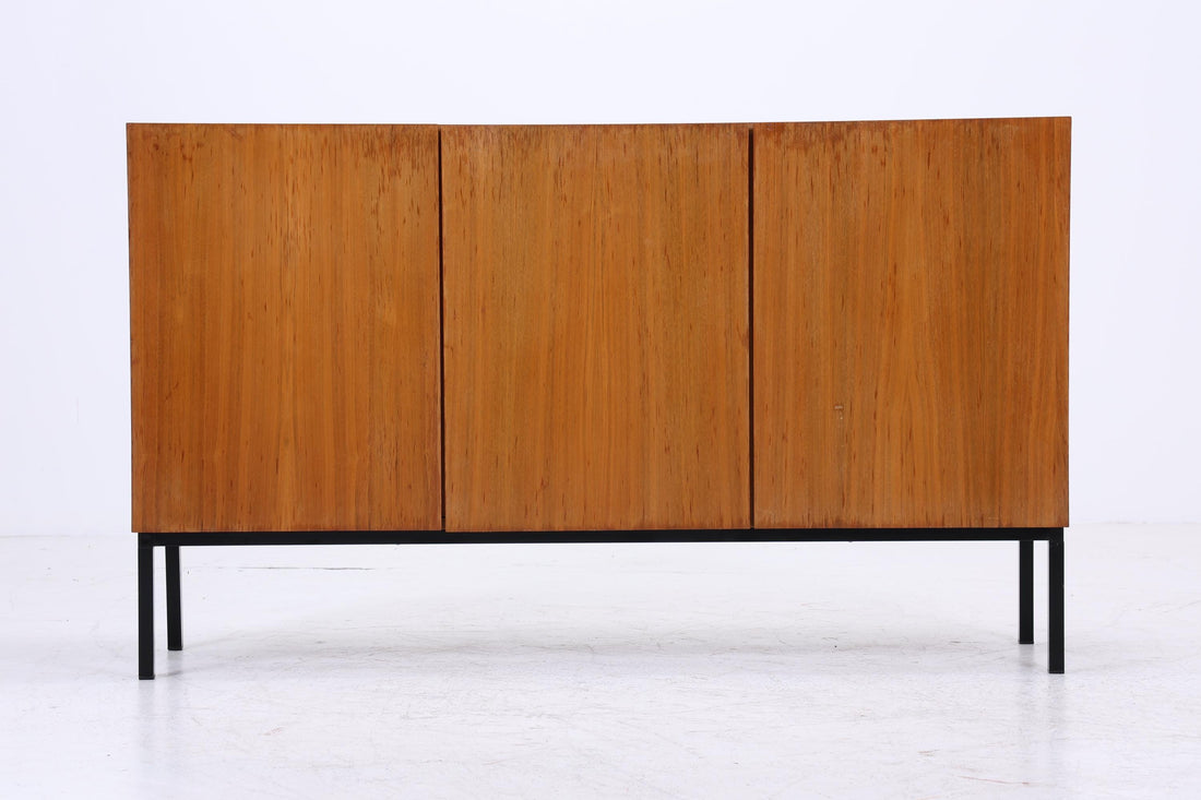 Vintage Highboard 60er Jahre | Mid Century Sideboard Schubladen Schrank Holz Aufbewahrung