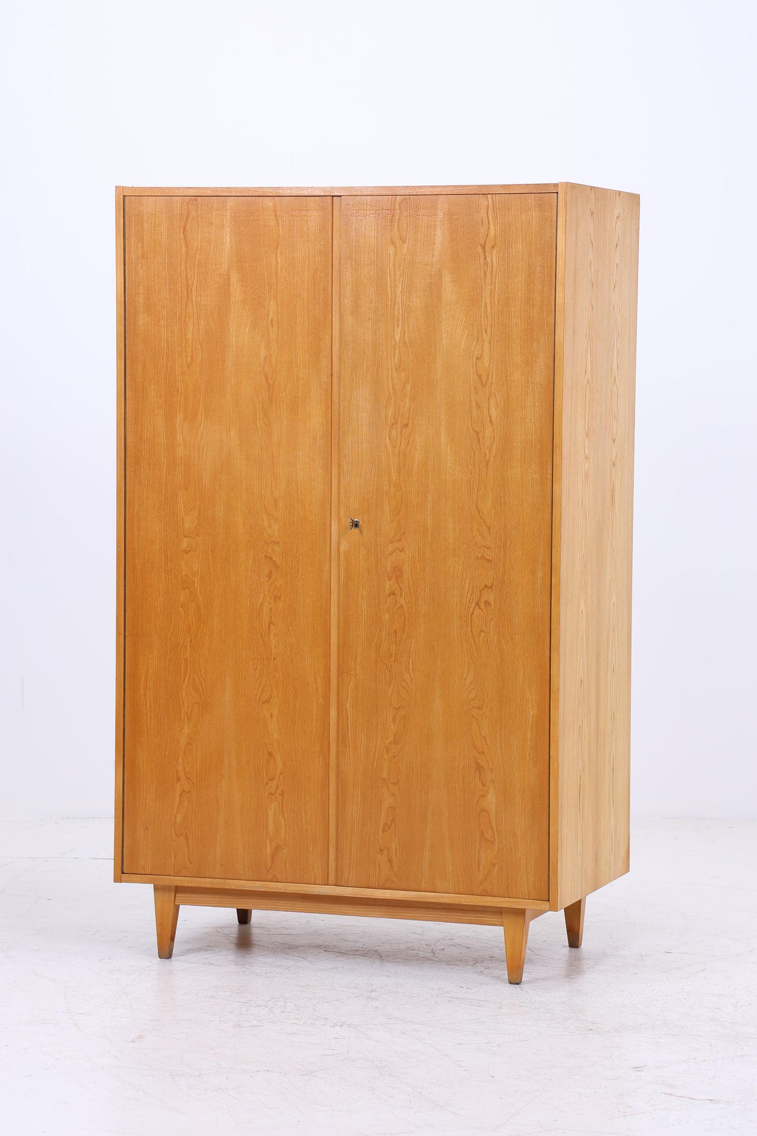 Hellerau Kleiderschrank 60er Jahre | Mid Century Wäscheschrank  Serie 602 Vintage Fächerschrank Franz Ehrlich Retro 70er