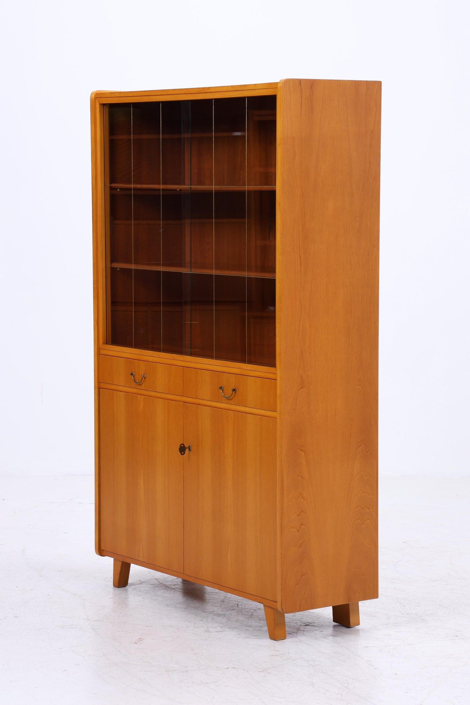 Vintage Vitrine von Tepe  aus den 60ern | Mid Century Schrank Retro Holz Aufbewahrung