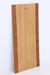 Wundervoller Vintage Spiegel 60er Jahre | Mid Century Hänge Spiegel Mirror Teak Holz Retro Schräg Vintage