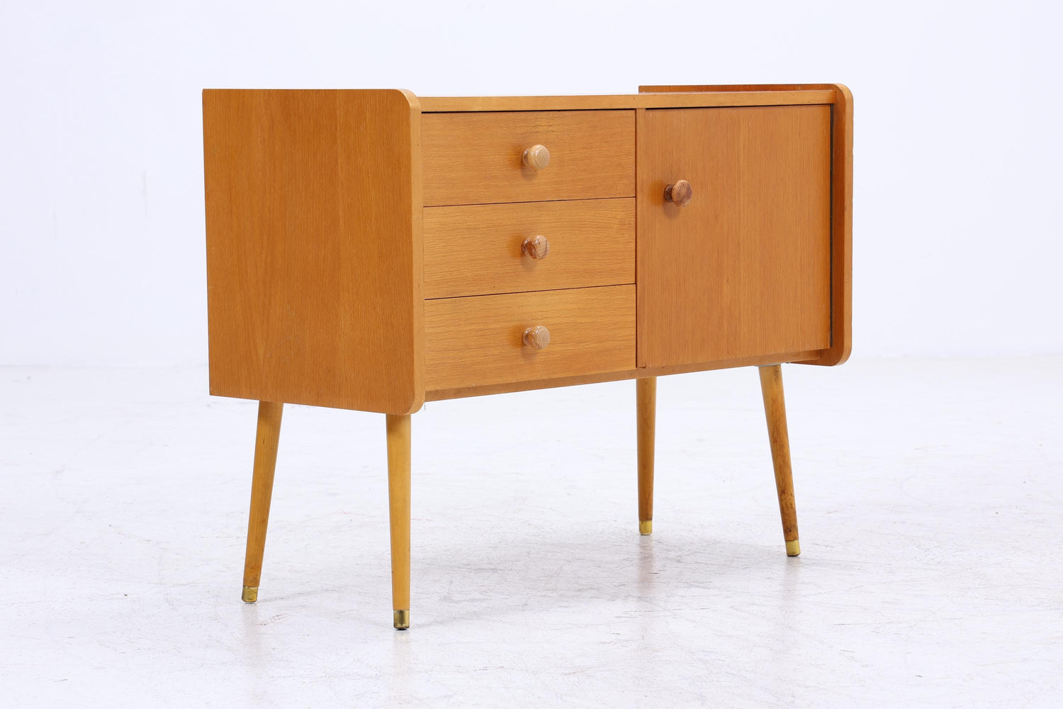 Vintage Kommode 60er | Mid Century Schrank | Mini Kommode Retro Holz Aufbewahrung
