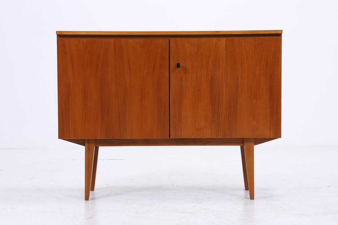 Wundervolle Vintage Kommode 60er | Mid Century Schrank | Kleine Anrichte Retro Holz Aufbewahrung