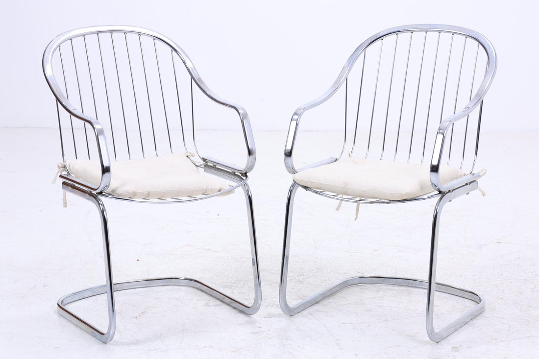 2er Set Stühle von GASTONE RINALDI  | Mid Century Designklassiker | Vintage Stuhl | Retro Stuhl