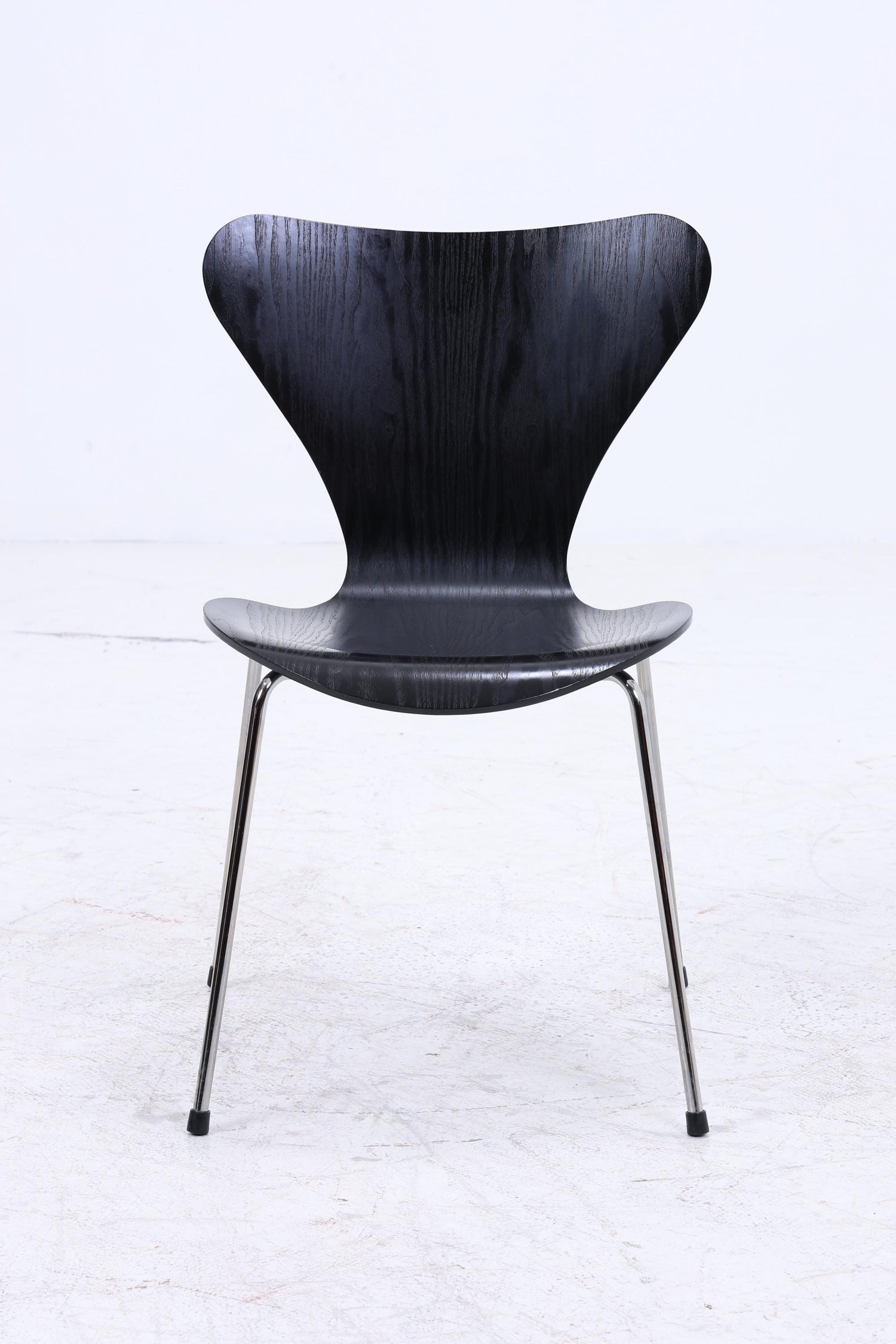 2er Set Vintage Stühle von Fritz Hansen der Serie 7 aus 1995 | Mid Century Stil Küchen Stuhl Esszimmerstühle Retro Schwarz