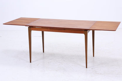 Vintage Teak Esstisch Danish Design | Mid-Century Ausziehbarer Küchentisch 1960er Teak Holz