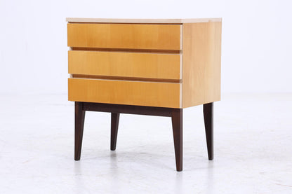Vintage Mini Kommode 60er | Mid Century Schrank | Kommode Retro Holz Aufbewahrung