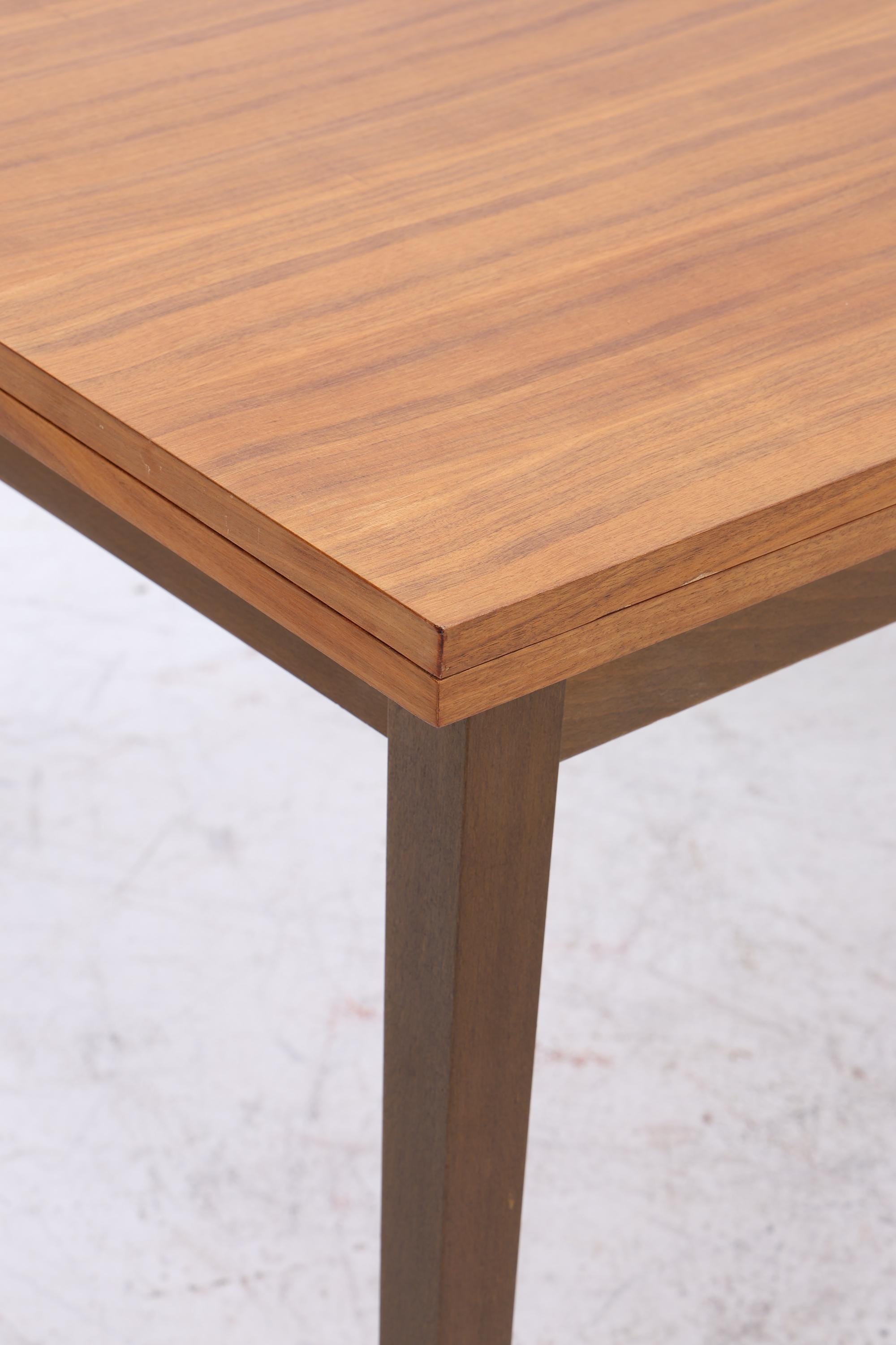 Vintage Esstisch | Mid-Century Ausziehbarer Küchentisch 1960er Holz