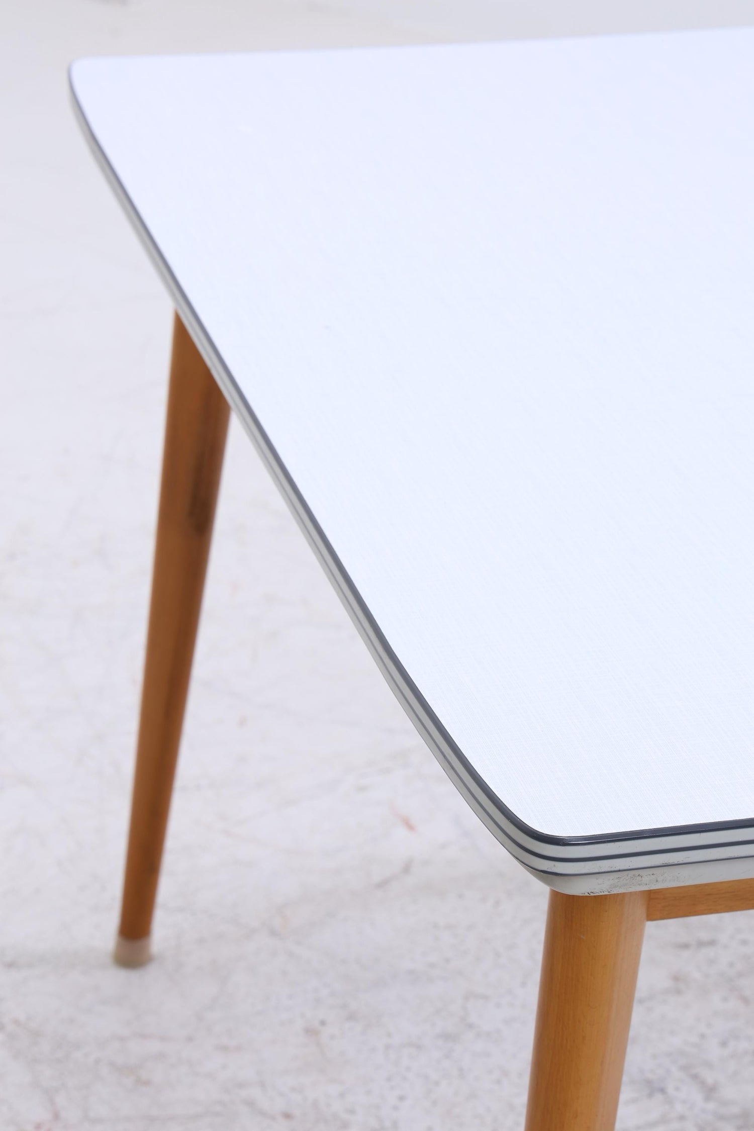 Vintage Küchentisch 60er Jahre | Mid Century Esstisch Tisch Retro 70er Holz Resopal Ausziehbar