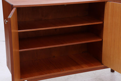Vintage Teak Highboard 60er Jahre | Mid Century Sideboard Schubladen Schrank Holz Aufbewahrung