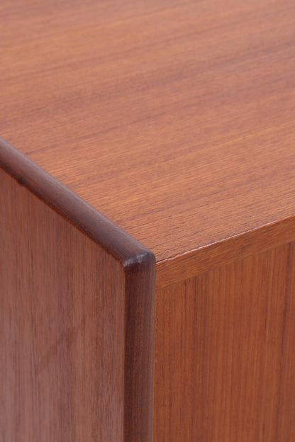 Vintage Teak Highboard 60er Jahre | Mid Century Sideboard Schubladen Schrank Holz Aufbewahrung