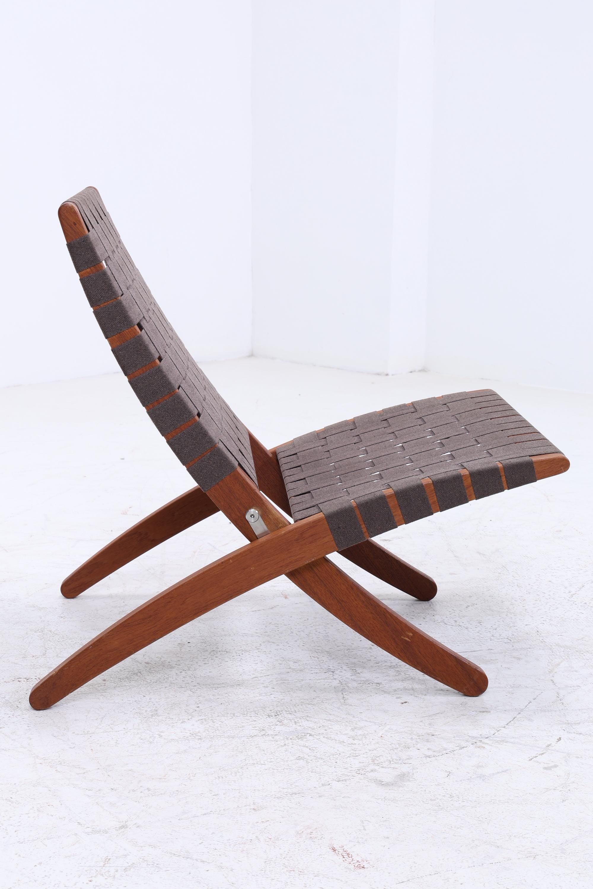 Vintage Teak Cuba Chair von Carl Hansen &amp; Son Danish Design | Mid Century Modell MG501 Klappstuhl 60er Jahre | Sessel 70er