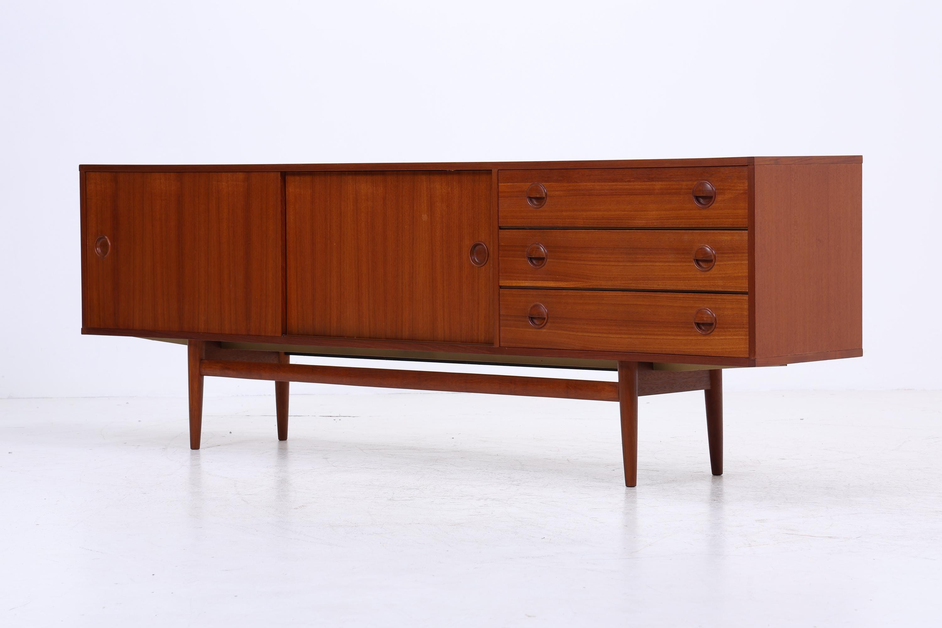 Vintage Teak Sideboard von William Watting für Fristho | Mid Century Modulus Serie Anrichte Retro Holz Aufbewahrung