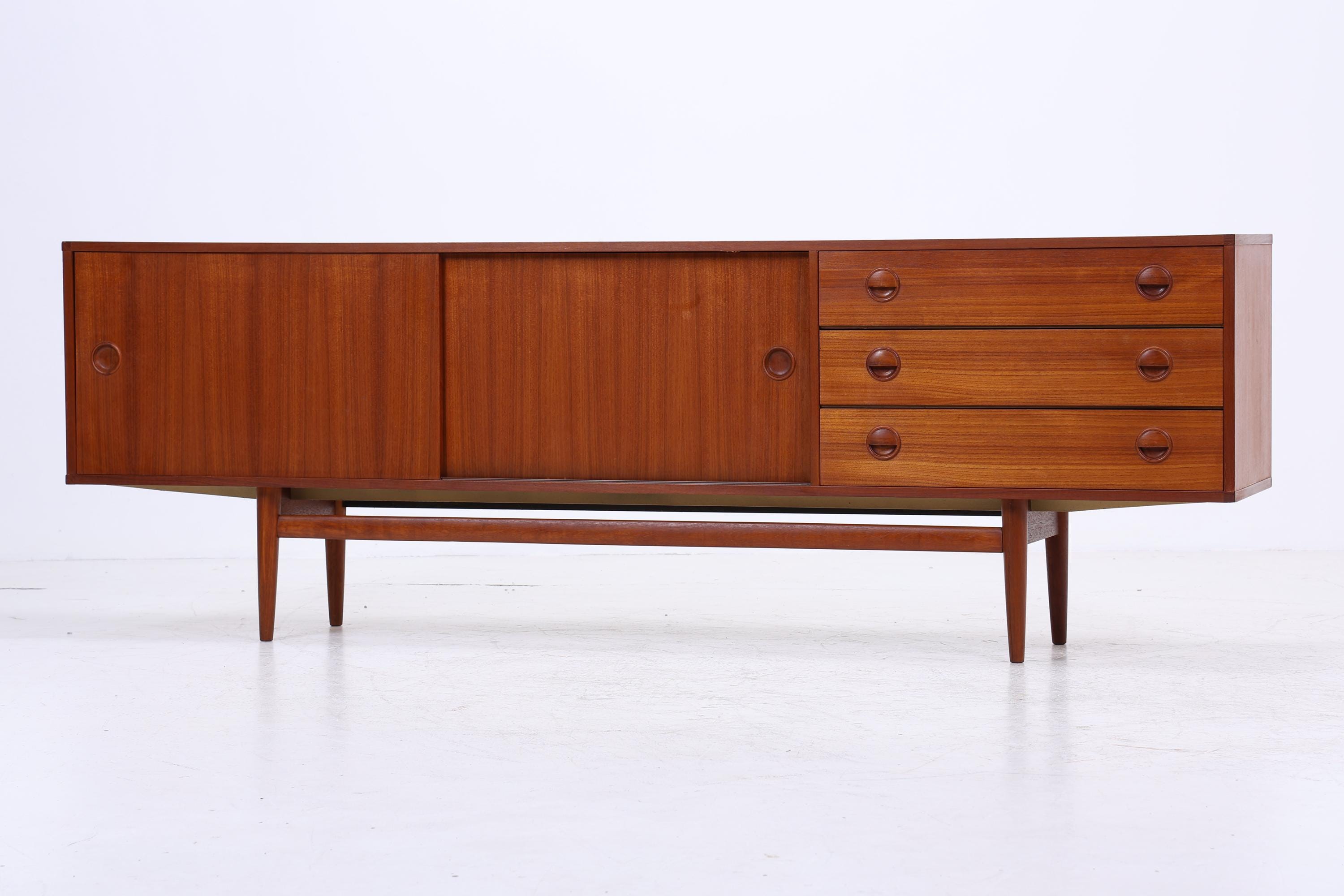 Vintage Teak Sideboard von William Watting für Fristho | Mid Century Modulus Serie Anrichte Retro Holz Aufbewahrung