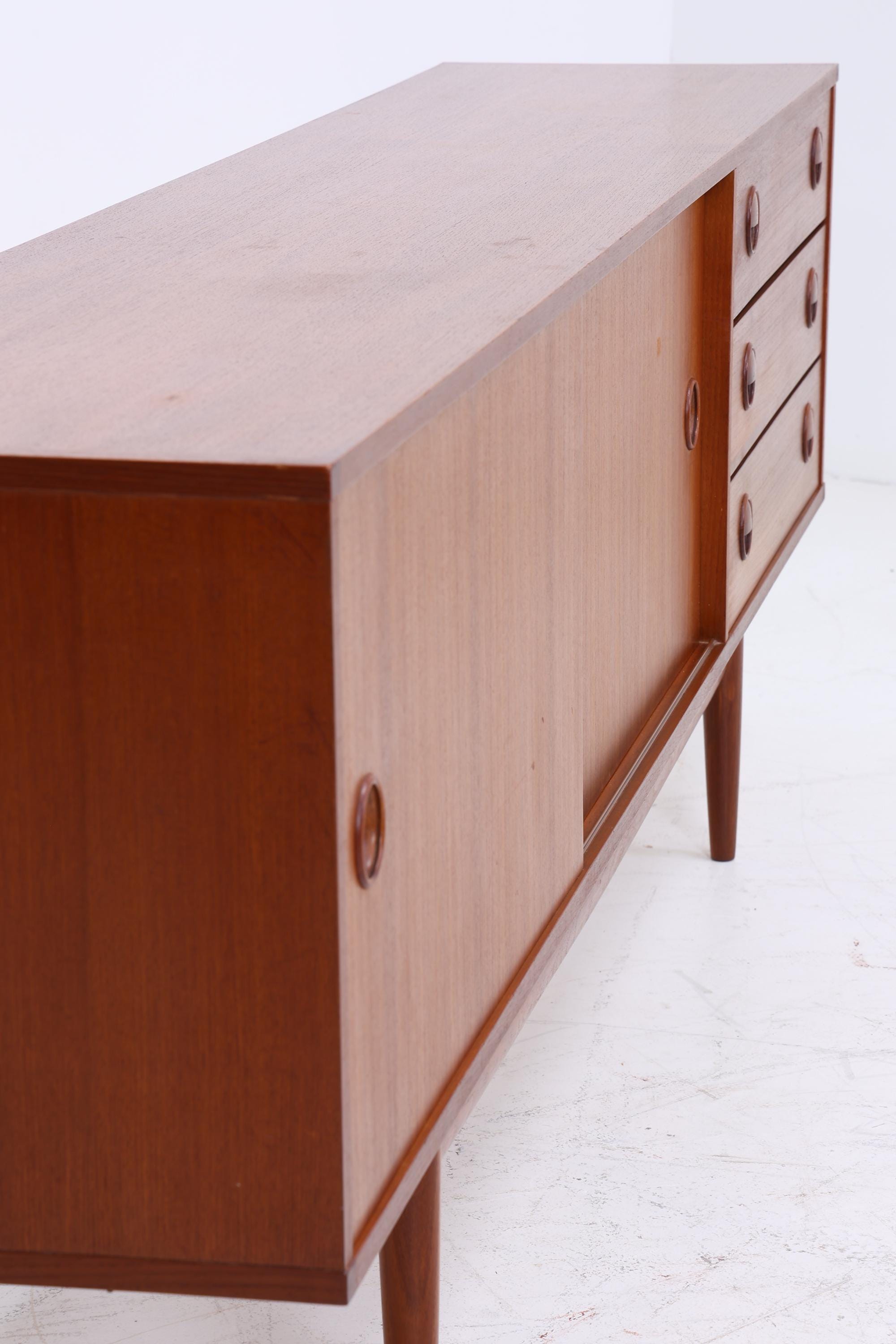 Vintage Teak Sideboard von William Watting für Fristho | Mid Century Modulus Serie Anrichte Retro Holz Aufbewahrung